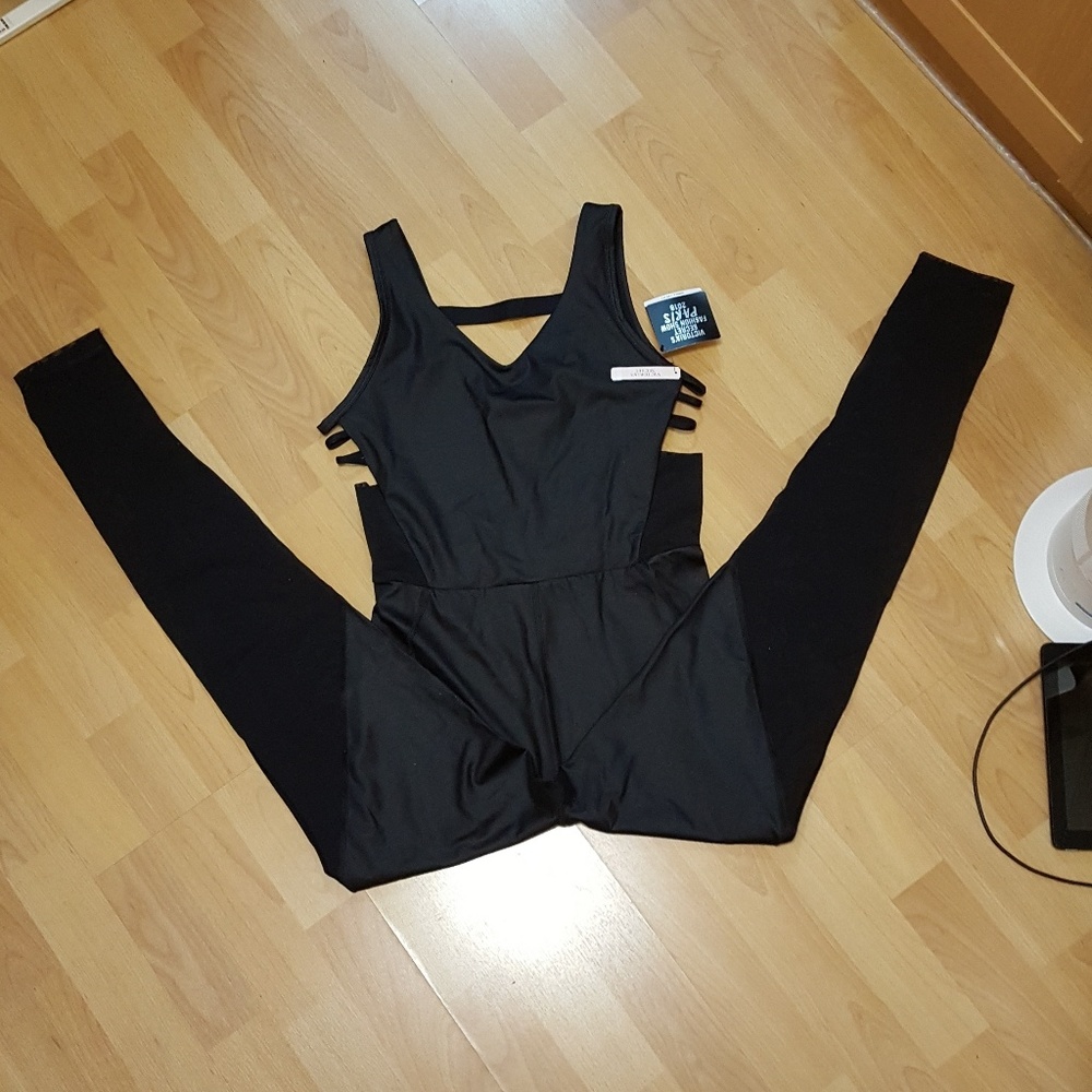 Victoria's secret Black 2016 Paris Unitard Medium